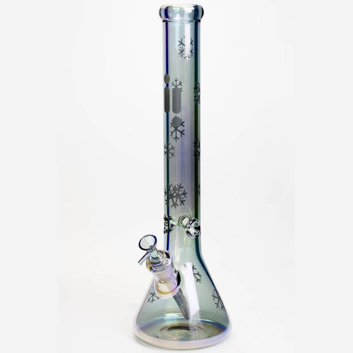 Infyniti Snowflake Metallic Bong light green sunshine