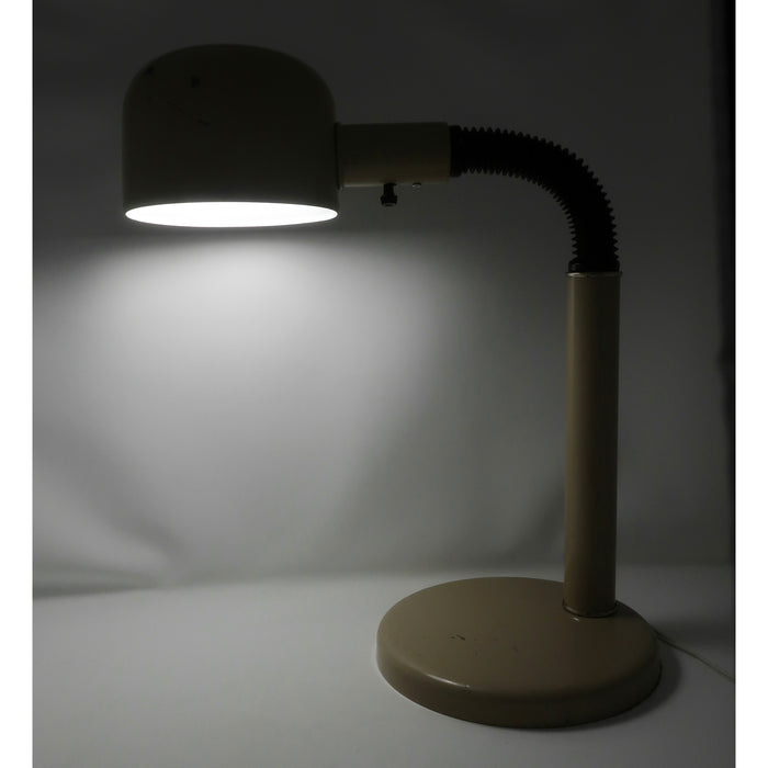 1970s Tan Adjustable Table Lamp