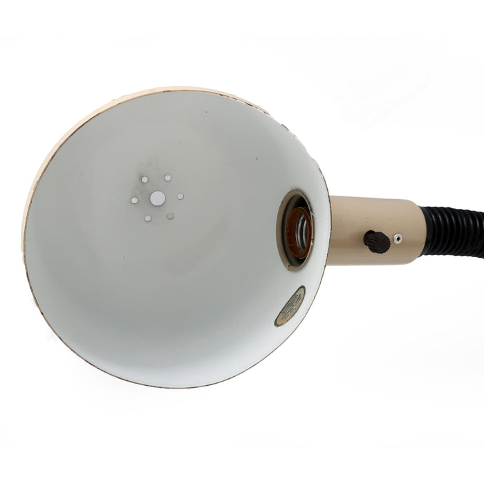 1970s Tan Adjustable Table Lamp