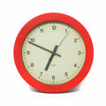 1980s Red, White and Gray Wall Clock by Junghans