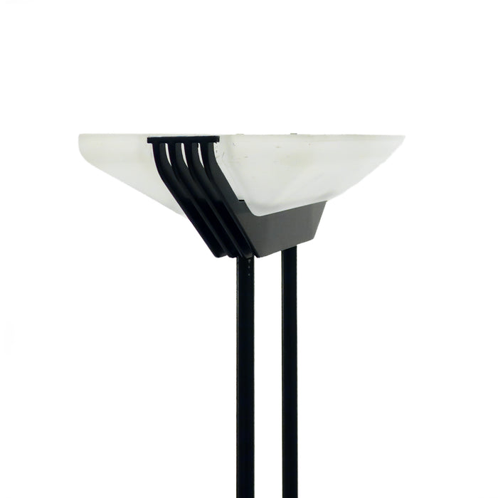 1980s Tensor Black Metal Floor Lamp