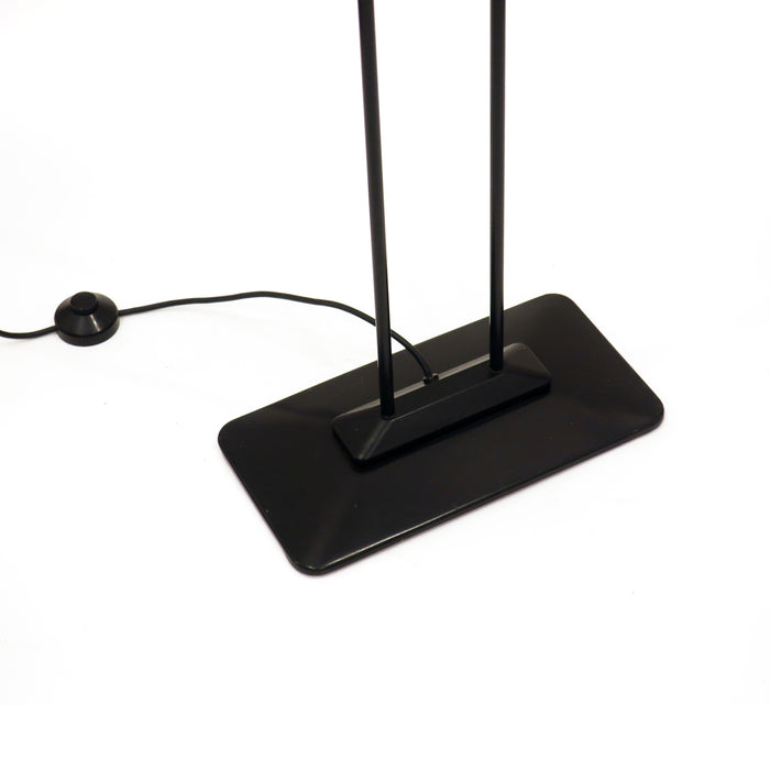 1980s Tensor Black Metal Floor Lamp