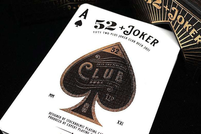 PlayingCardDecks.com-52 Plus Joker 2021 Club Deck Playing Cards EPCC