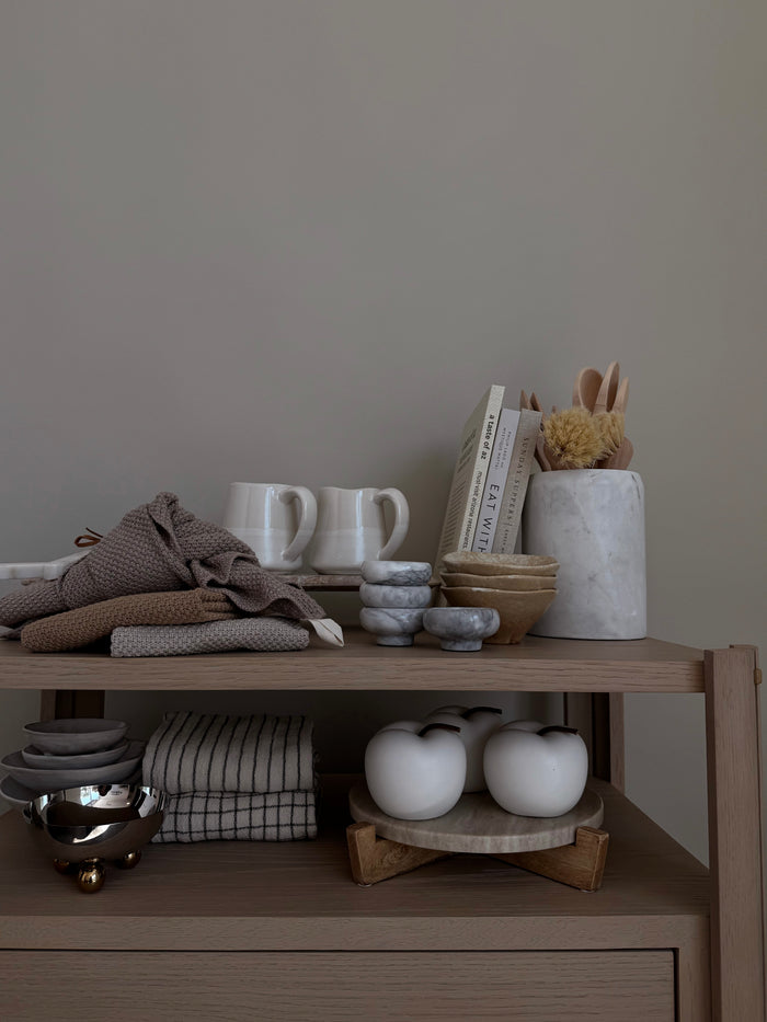 Abigail Marble Utensil Crock