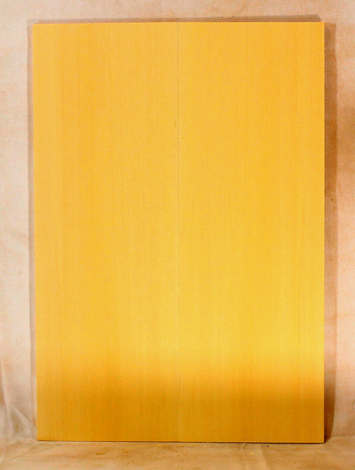 Alaskan Yellow Cedar Ukulele Soundboard, Salvaged Old Growth, Rich and Full Tone, Baritone Size (DZ86)