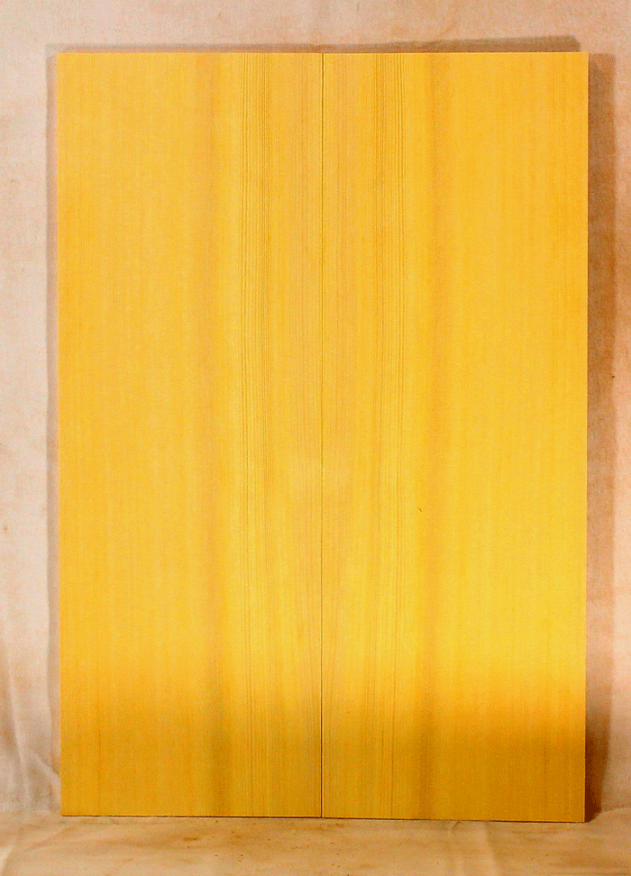 Alaskan Yellow Cedar Ukulele Soundboard, Salvaged Old Growth, Rich and Full Tone, Baritone Size (DZ76)
