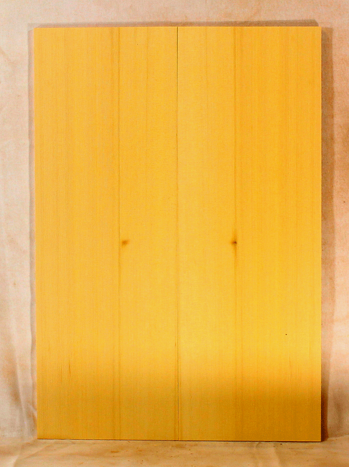 Alaskan Yellow Cedar Ukulele Soundboard, Salvaged Old Growth, Rich and Full Tone, Baritone Size (DZ83)