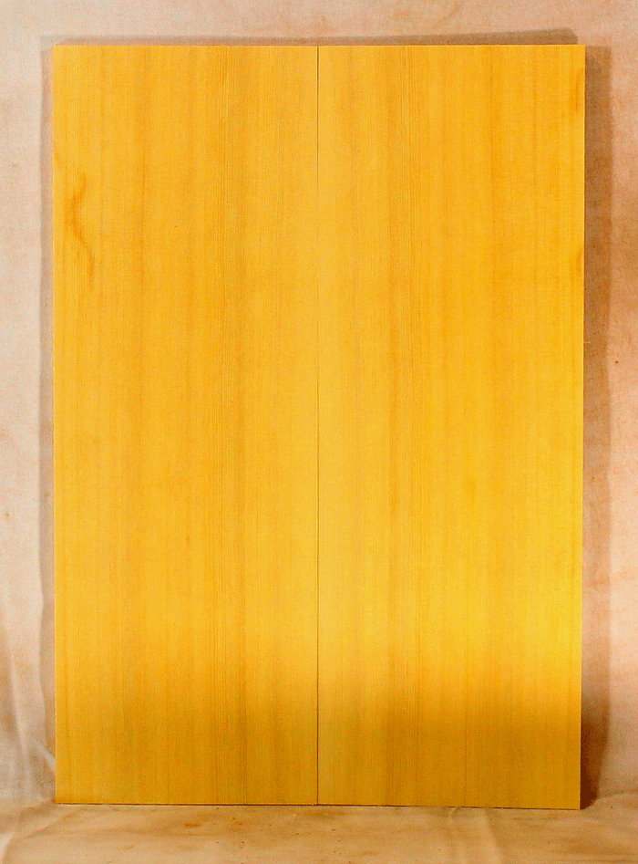 Alaskan Yellow Cedar Ukulele Soundboard, Salvaged Old Growth, Rich and Full Tone, Baritone Size (DZ79)