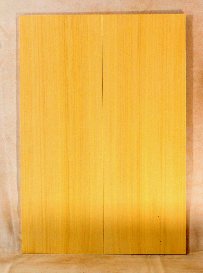 Alaskan Yellow Cedar Ukulele Soundboard, Salvaged Old Growth, Rich and Full Tone, Baritone Size (DZ82)