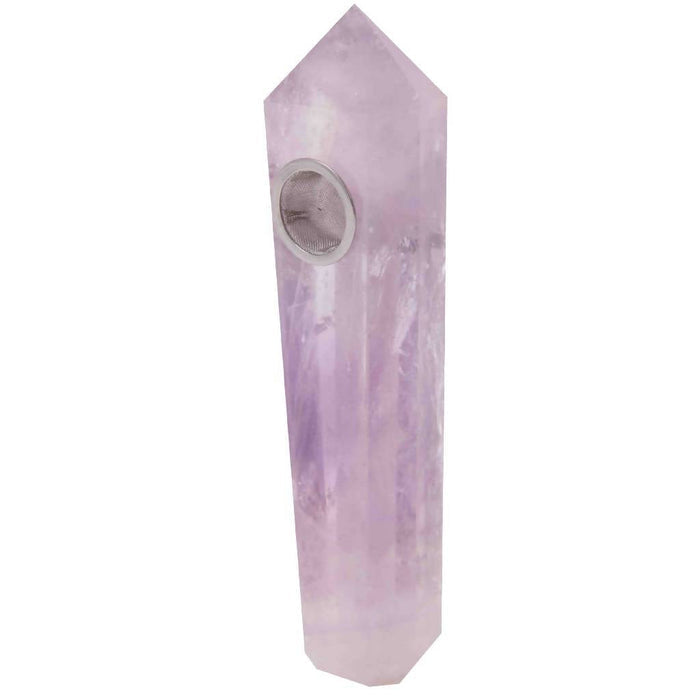Amethyst Crystal Pipe - INHALCO