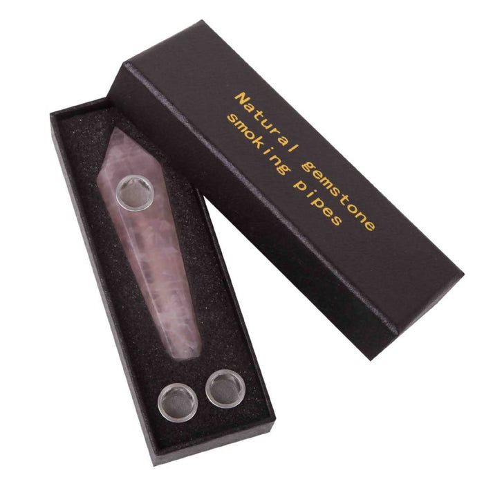 Amethyst Crystal Pipe - INHALCO