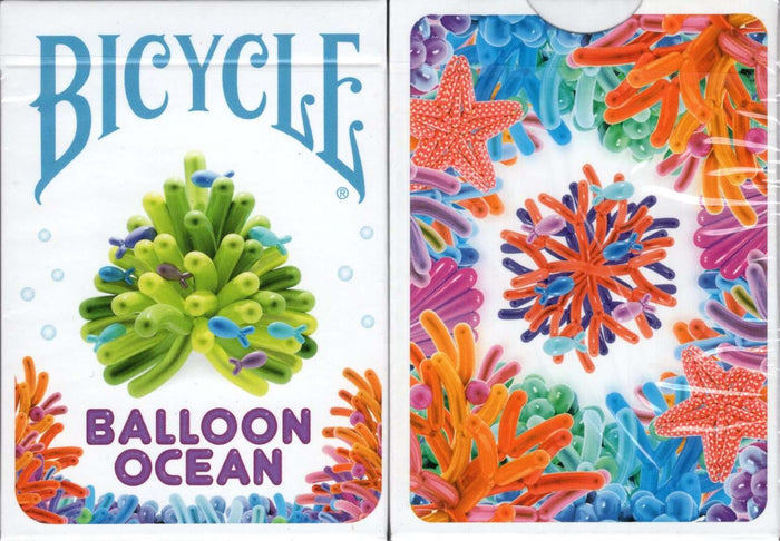 PlayingCardDecks.com-Balloon Ocean (No Seal) Bicycle Playing Cards