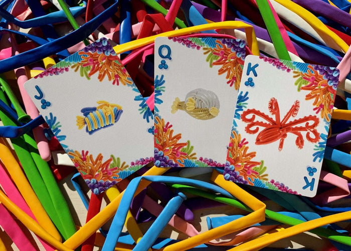 PlayingCardDecks.com-Balloon Ocean (No Seal) Bicycle Playing Cards