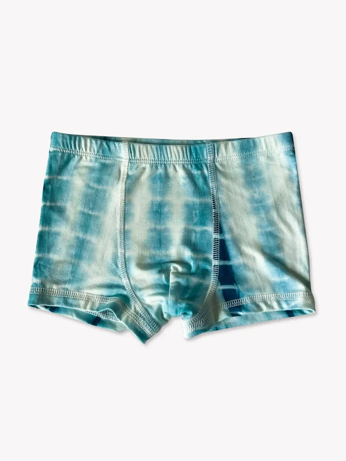 Bamboo Stretch Jersey Knit - Ice Shibori - Deadstock - 250gsm