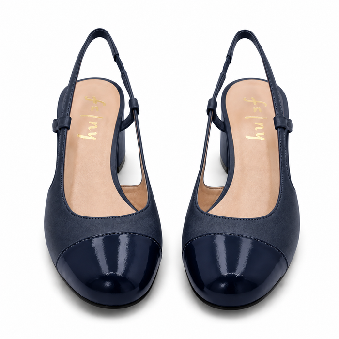 Baton Navy Leather
