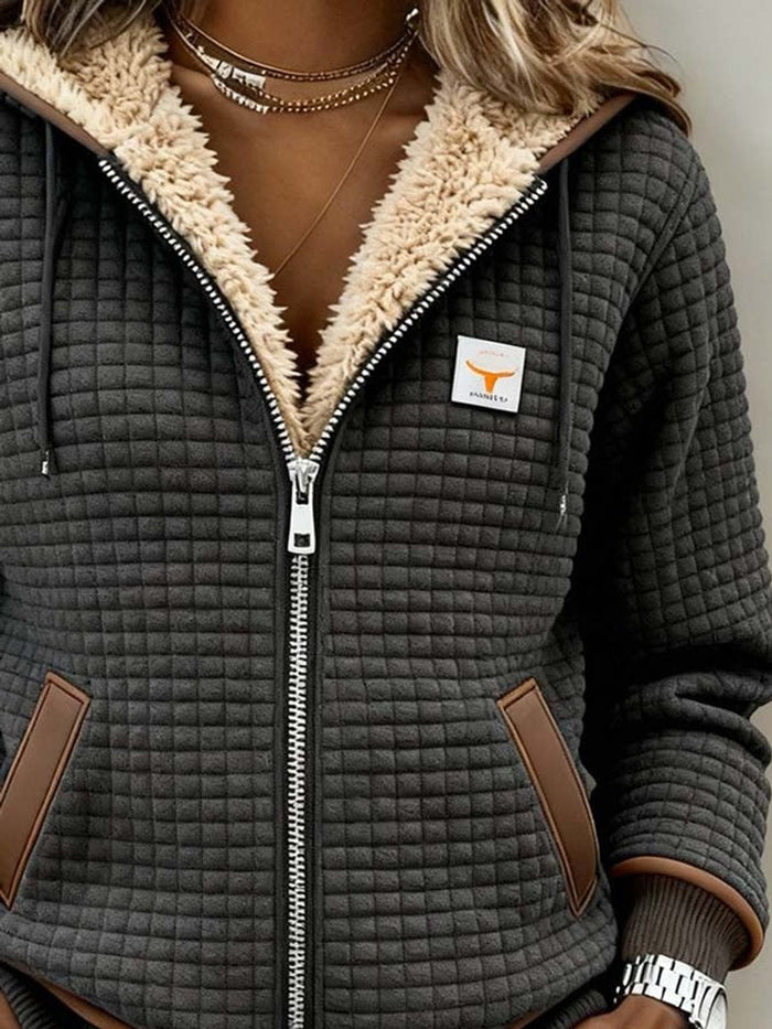 Beatrice | Women's Quilted Sherpa-Lined Jacket