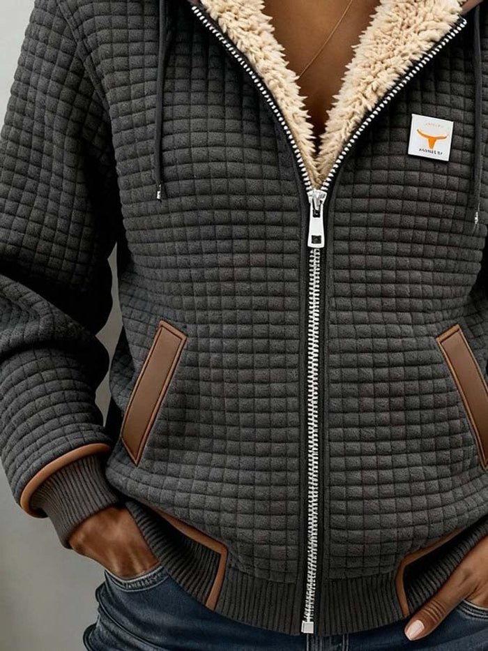 Beatrice | Women's Quilted Sherpa-Lined Jacket