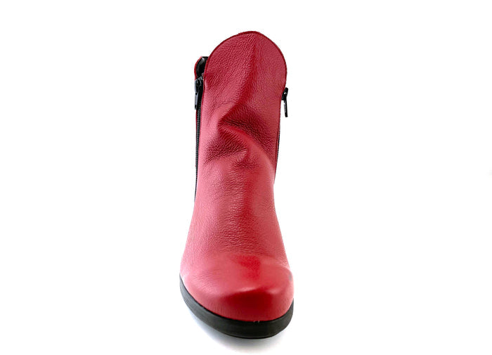 Bella - Burnished Red Pebble Leather
