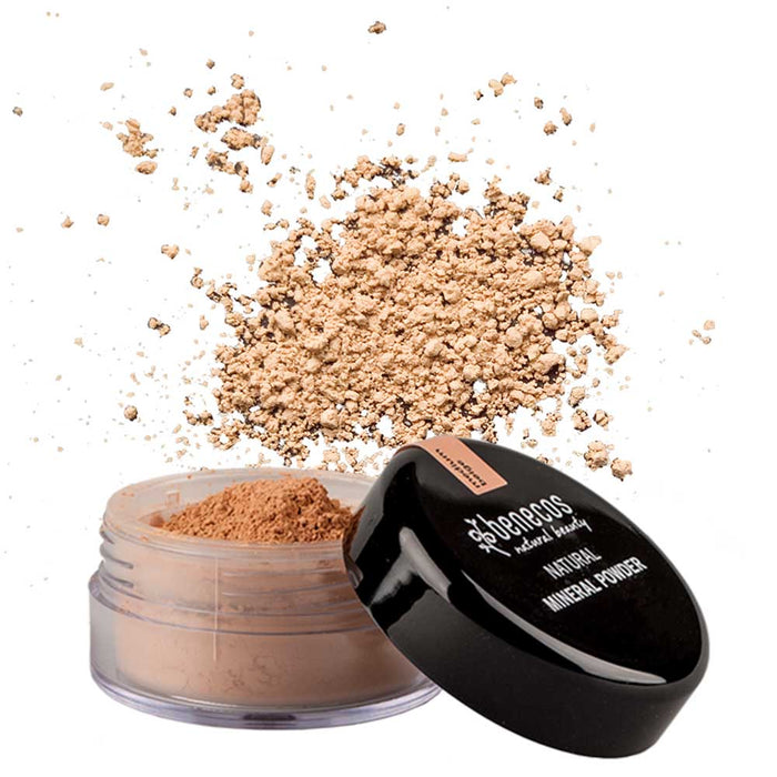 Benecos Natural Mineral Powder Medium Beige 10g - L'Organic