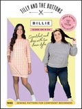 Billie Sweatshirt and Dress Sewing Pattern - Tilly and The Buttons