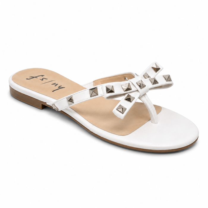 Bina White Leather