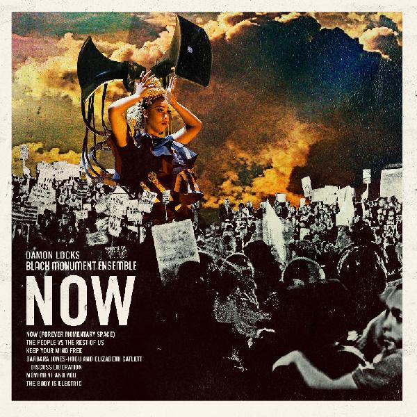 Damon Locks & Black Monument Ensemble's NOW on vinyl LP pressing available at REB Records today
