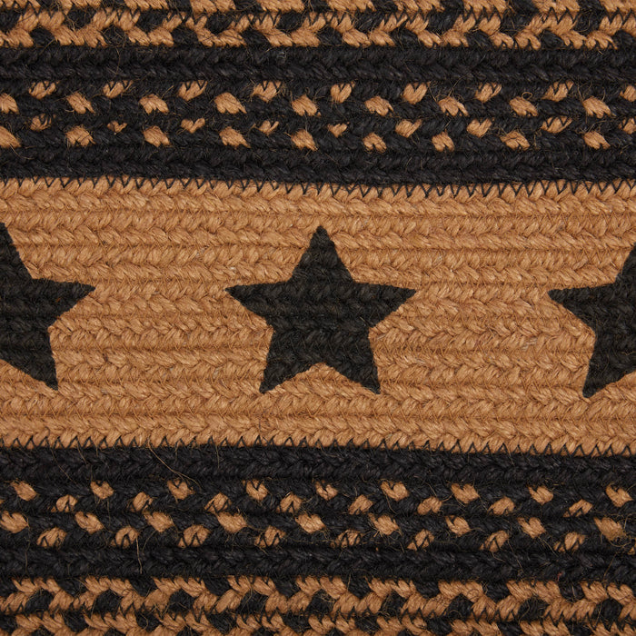 Blackstone Farm Star Braided Table Runner-Lange General Store