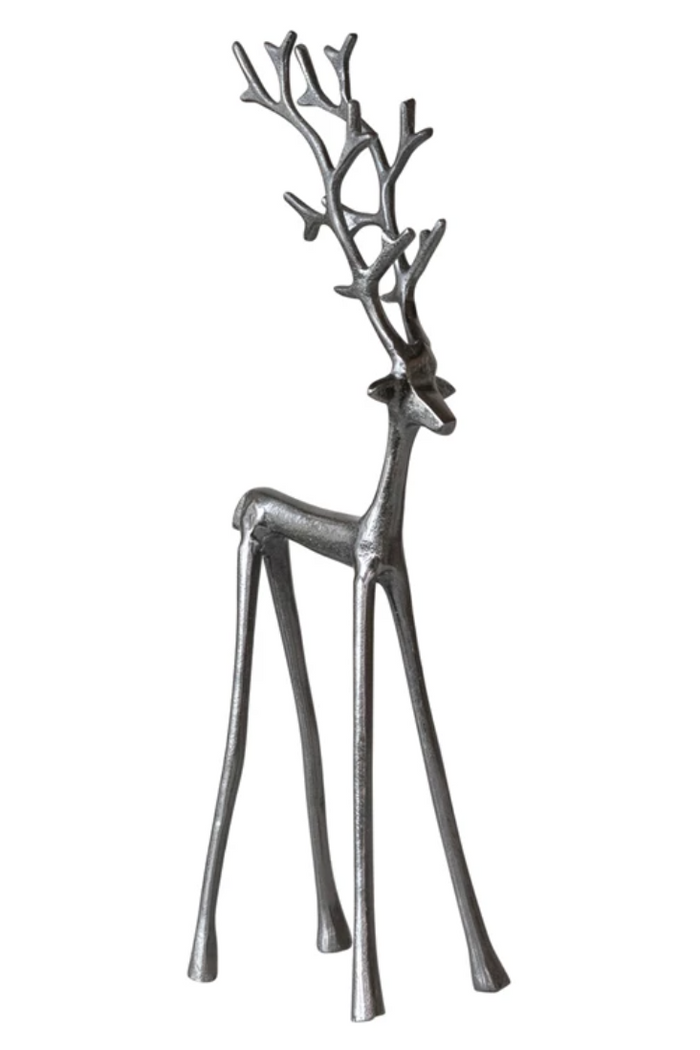 Blitzen Metal Reindeer - Black