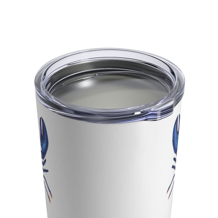 Blue Lobster 3, 10 oz Steel Tumbler Printify