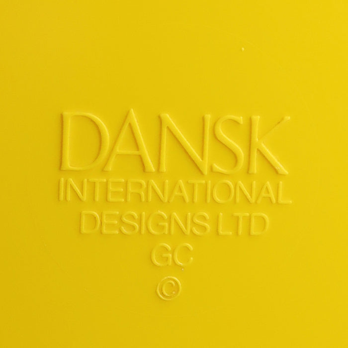 Blue & Yellow Stacking Dishes by Gunnar Cyren for Dansk - Set of Twelve