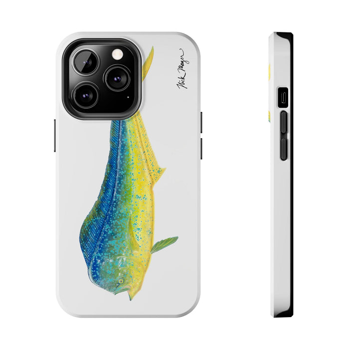 Bull Mahi White iPhone 13 Pro Case - Clearance / Final Sale Nick Mayer
