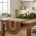 Cabin Patch Braided Table Runners-Lange General Store