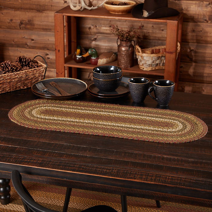 Cabin Patch Braided Table Runners-Lange General Store