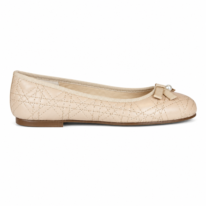 Candiace Beige Leather