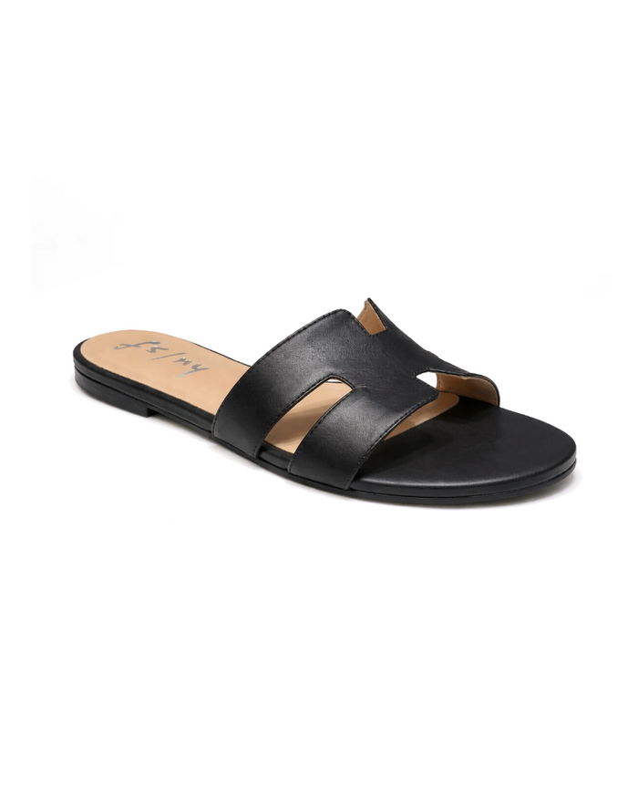 Capri Black Leather