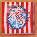 Caspari Paper Napkins, Stars, Stripes and Sparks