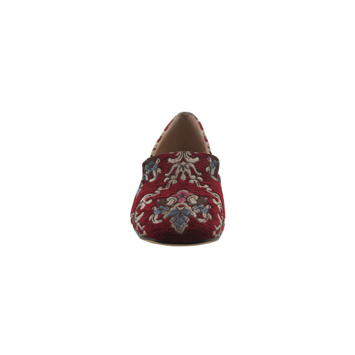 Celeste Red Jacquard