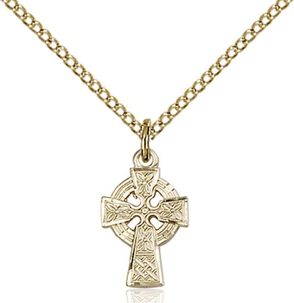 Celtic Cross 41332, Gold Filled