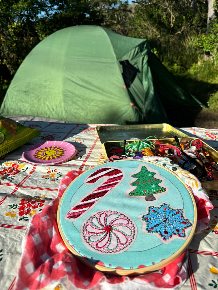 Christmas Cookie Embroidery Project