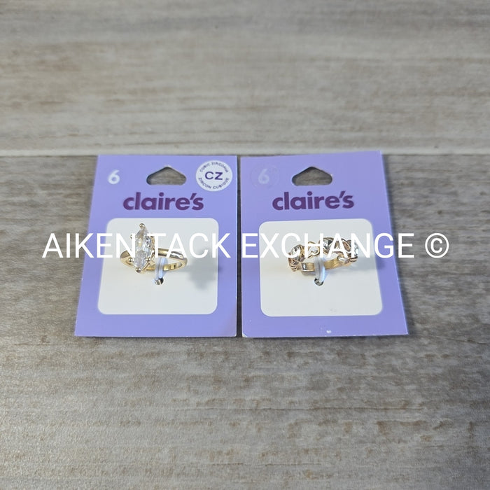 Claire's Rings (2) - Size 6