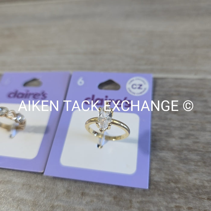 Claire's Rings (2) - Size 6