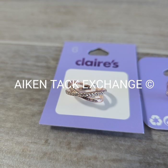 Claire's Rings (2) - Size 6