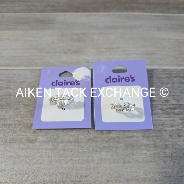Claire's Rings (2) - Size 7