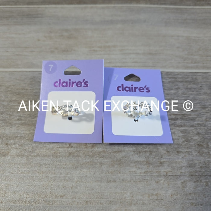 Claire's Rings (2) - Size 7