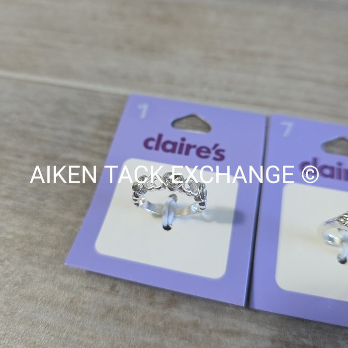 Claire's Rings (2) - Size 7