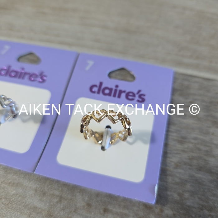 Claire's Rings (2) - Size 7