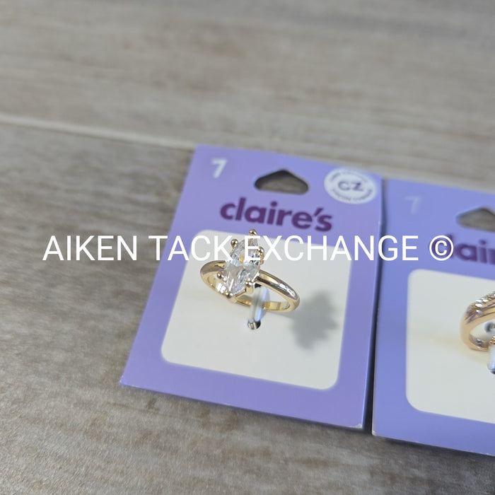 Claire's Rings (2) - Size 7