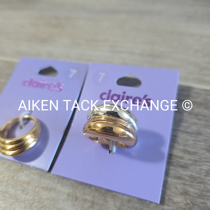 Claire's Rings (2) - Size 7