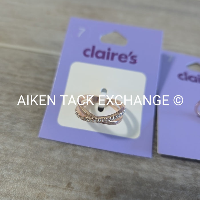 Claire's Rings (2) - Size 7