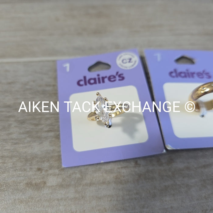 Claire's Rings (2) - Size 7